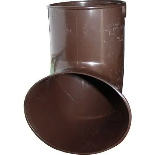 Водосточная система ПВХ, Альта-Профиль, Слив трубы ПВХ коричневый Водосточная система ПВХ, Альта-Профиль, Слив трубы ПВХ коричневый