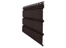 Планка Софит коричневая Альта-Профиль длина 3м