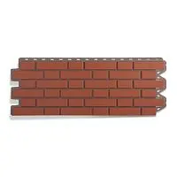 Цокольный сайдинг Кирпич клинкерный красный