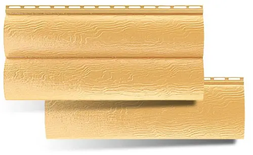 Сайдинг Blockhouse Престиж Золотистый ВН-03 Сайдинг Blockhouse Престиж Золотистый ВН-03