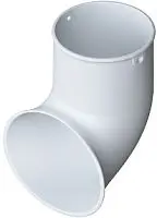 Водосточная система ПВХ, Альта-Профиль, Слив трубы ПВХ белый