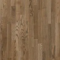 Паркетная доска Floorwood Ясень Кантри легкий браш коричневое масло 3П