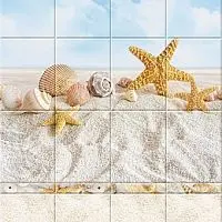 Панель ПВХ Песчаный пляж