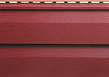 Сайдинг акриловый ,цвет Красный ,коллекция "Премиум"