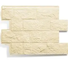 Цокольный сайдинг Туф ЭКО песчаный