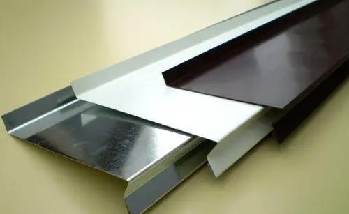 Отлив металлический оцинкованный