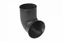 Водосточная система ПВХ, Альта-Профиль, Слив трубы ПВХ графит