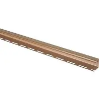 J профиль к цоколю дуб светлый