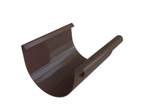 Водосточная система ПВХ, Альта-Профиль, Желоб ПВХ Коричневый, 4м Водосточная система ПВХ, Альта-Профиль, Желоб ПВХ Коричневый, 4м