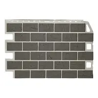 Цокольный сайдинг Кирпич рустикальный  04