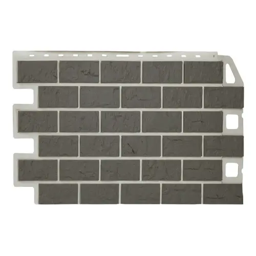 Цокольный сайдинг Кирпич рустикальный  04