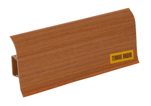 Пластиковый плинтус IDEAL Темная вишня