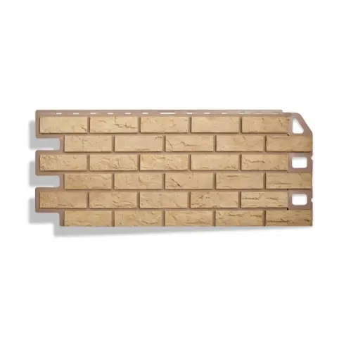 Цокольный сайдинг Кирпич желтый