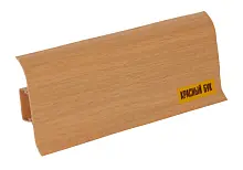 Пластиковый плинтус IDEAL Красный Бук