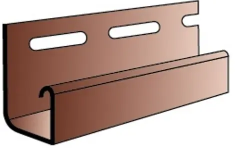 Планка J-TRIM Блокхаус Планка J-TRIM Блокхаус