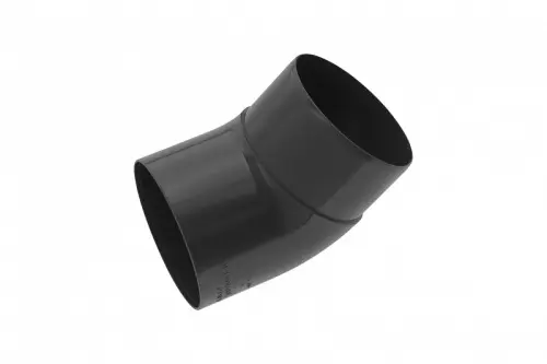 Водосточная система ПВХ, Альта-Профиль, Колено трубы 45° ПВХ графит Водосточная система ПВХ, Альта-Профиль, Колено трубы 45° ПВХ графит
