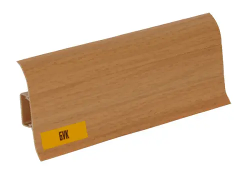 Пластиковый плинтус IDEAL Бук Пластиковый плинтус IDEAL Бук