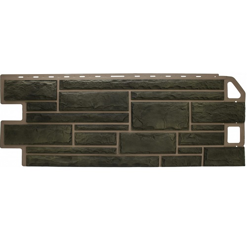 Цокольный сайдинг камень Малахит Цокольный сайдинг камень Малахит