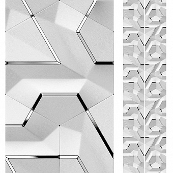 Панель ПВХ Кода белая Панель ПВХ Кода белая