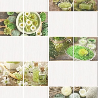 Панель ПВХ Спа зеленый Панель ПВХ Спа зеленый