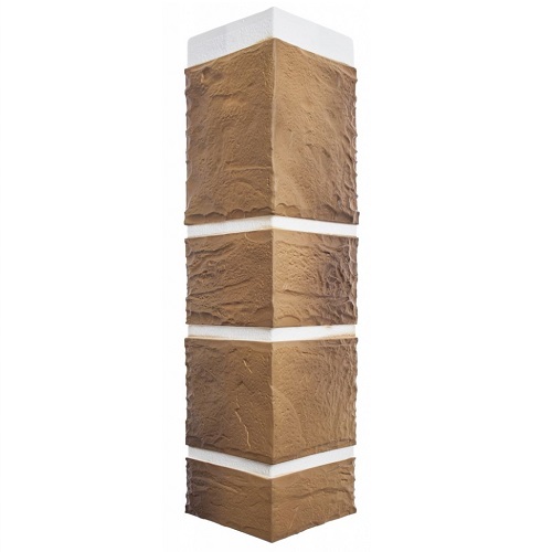 Камень Пражский 02 угол наружный Камень Пражский 02 угол наружный