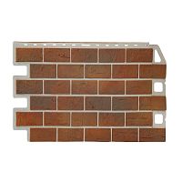 Цокольный сайдинг Кирпич рустикальный  03