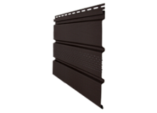 Планка Софит коричневая Альта-Профиль длина 3м