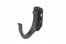 Водосточная система ПВХ, Альта-Профиль, Кронштейн желоба ПВХ графит