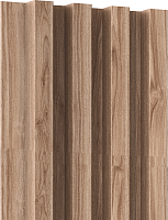 Панель реечная Legno орех пекан сливочный