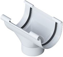 Водосточная система ПВХ, Альта-Профиль, Воронка ПВХ белая