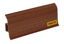 Пластиковый плинтус IDEAL Темный орех