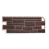 Цокольный сайдинг камень Жженый