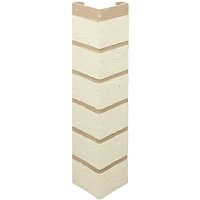 Кирпич белый угол наружный