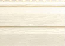 Сайдинг виниловый, цвет Кремовый, серия "Альта-Сайдинг"