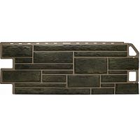 Цокольный сайдинг камень Малахит