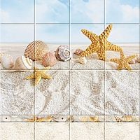 Панель ПВХ Песчаный пляж