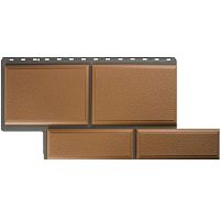 Цокольный сайдинг "Флорентийский камень" персиковый