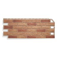 Цокольный сайдинг Кирпич бежевый комби