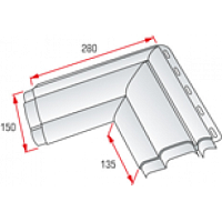 Угловой элемент наличника Классик