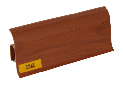 Пластиковый плинтус IDEAL Ольха Пластиковый плинтус IDEAL Ольха