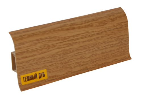 Пластиковый плинтус IDEAL Темный дуб Пластиковый плинтус IDEAL Темный дуб