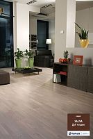 Паркетная доска, Дуб нордик, серия Сальса 3-х полосная