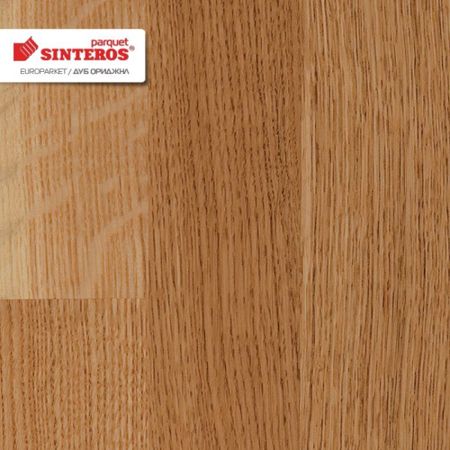 Паркетная доска, Дуб ориджинл, 3-х полосный декор