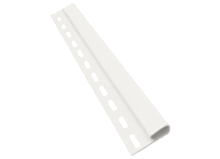 Финишная планка Альта-Профиль белая  длина 3,00