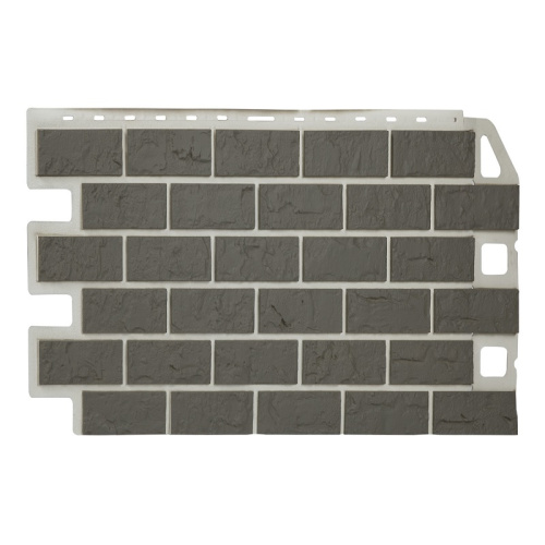 Цокольный сайдинг Кирпич рустикальный  04