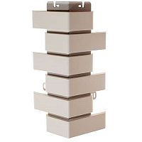 Кирпич клинкерный белый угол наружный