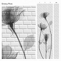 Панель ПВХ Бланш Роза