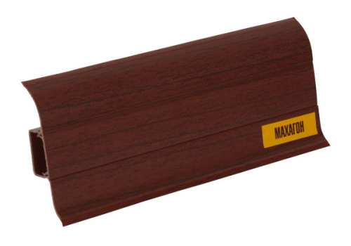 Пластиковый плинтус IDEAL Махагон Пластиковый плинтус IDEAL Махагон