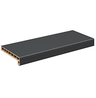 Подоконник Moeller LD 40 /400/ СЕРЫЙ, МАТОВЫЙ /6,0м/ (clean-touch)