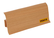 Пластиковый плинтус IDEAL Красный Бук